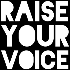 Logo of Raise Your Voice.